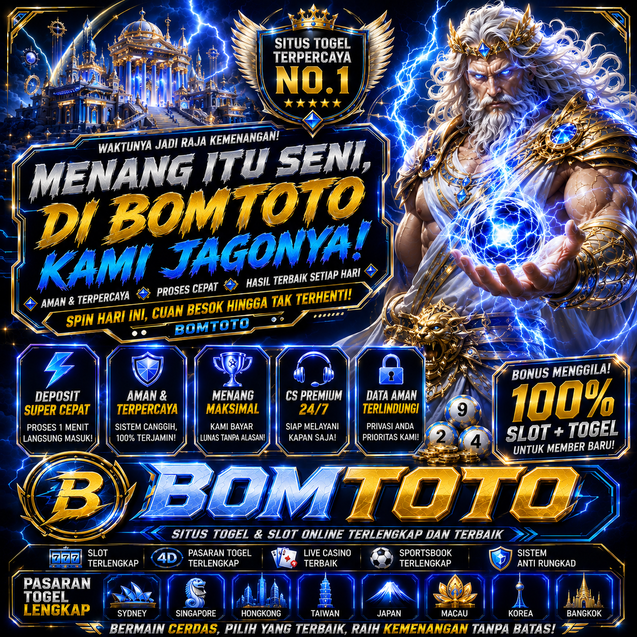 BOMTOTO Resmi – Tempat TOTO TOGEL & SLOT JP Terbukti Mudah JEPE